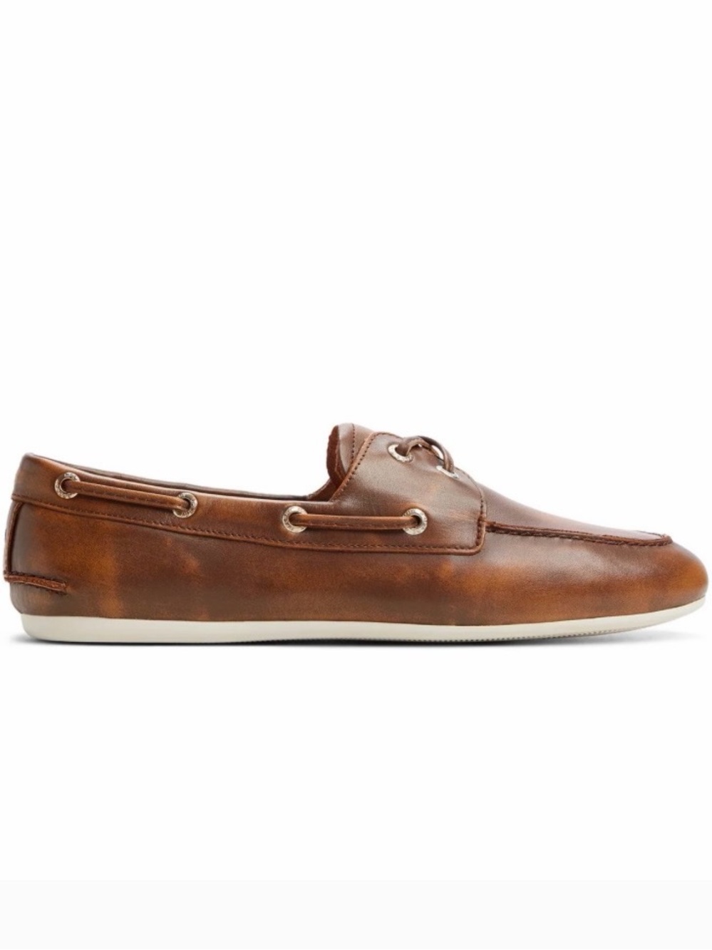 Sperry Women's Brown Leather slim boat shoe